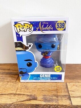 Disney Aladdin Genie Funko Pop 539 Glows in the Dark